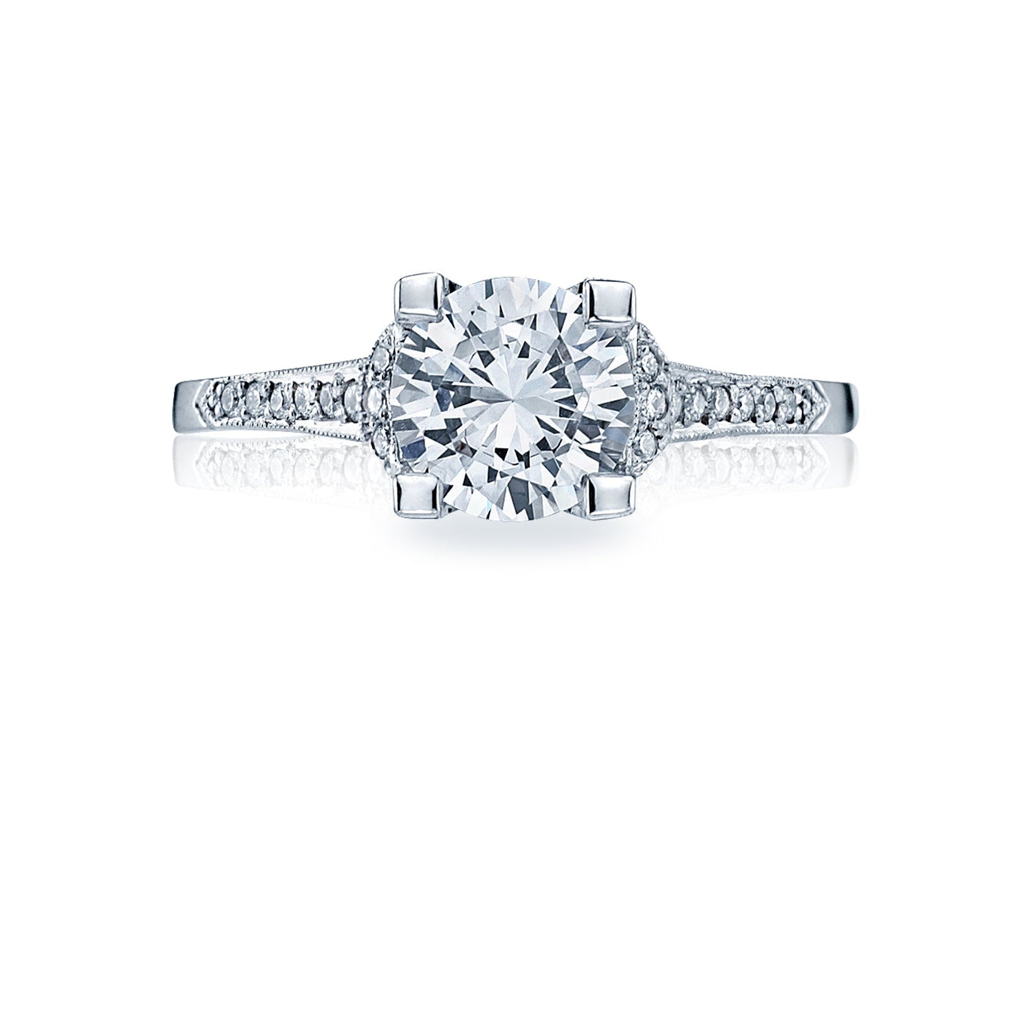 Tacori Simply Tacori Round Diamond Engagement Ring Setting (0.2 CTW)