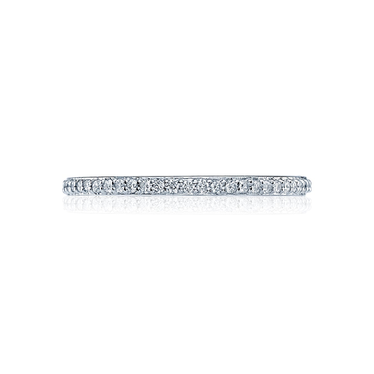 Tacori 18k White Gold Diamond Wedding Band (0.35 CTW)