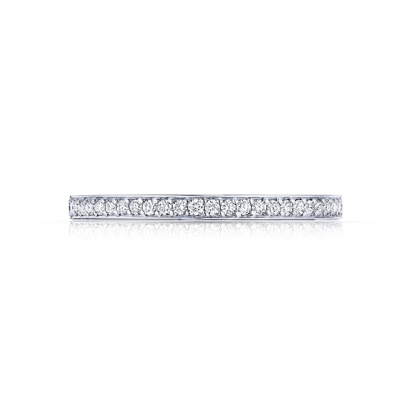 Tacori 18k White Gold Diamond Wedding Band (0.27 CTW)