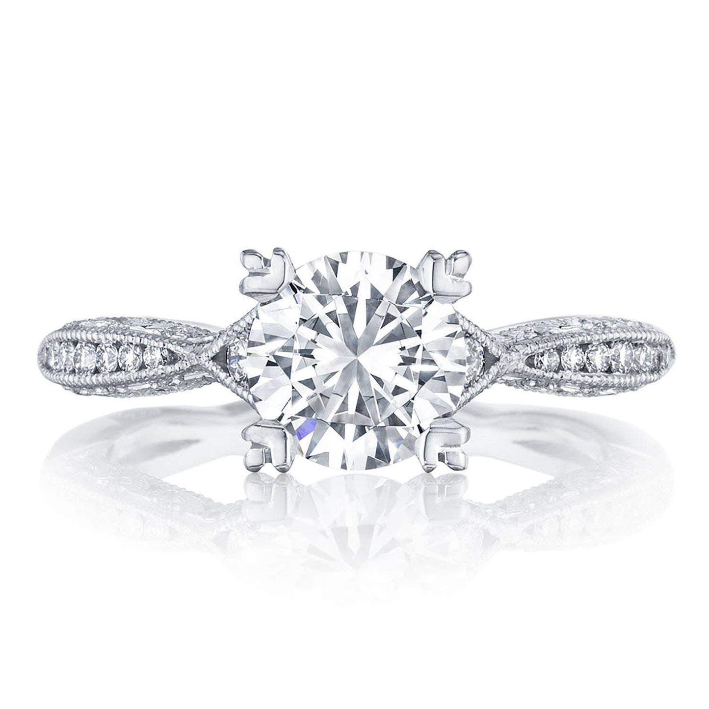 Round Solitaire Engagement Ring