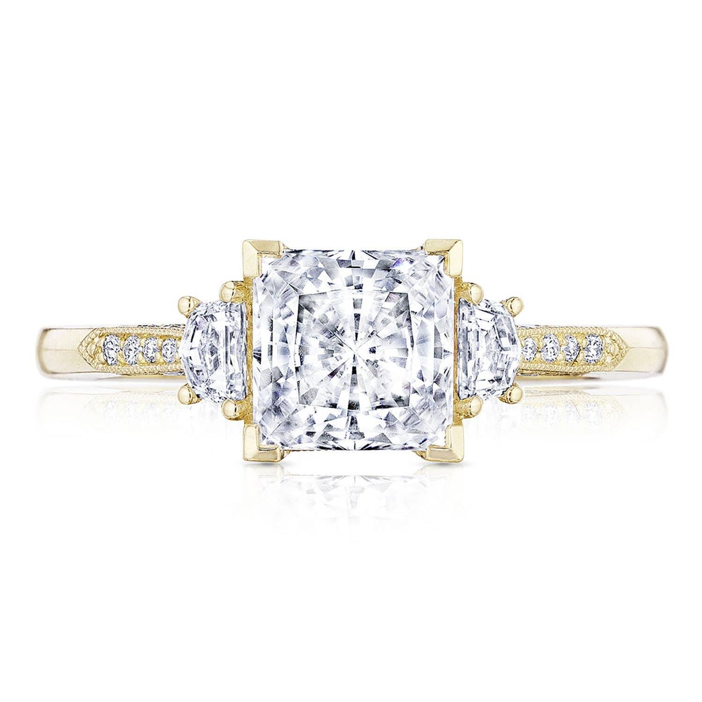 Princess 3-Stone Engagement Ring