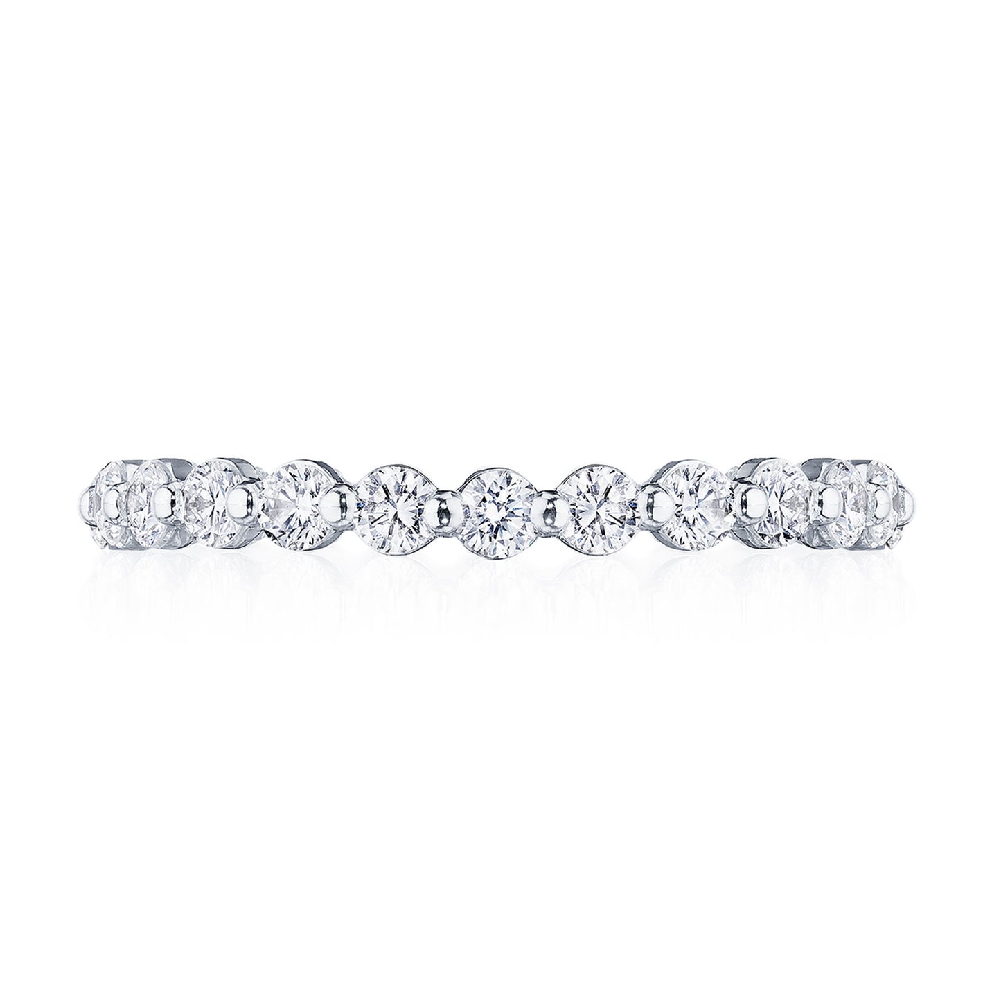 Round Diamond Wedding Band, 2.50mm