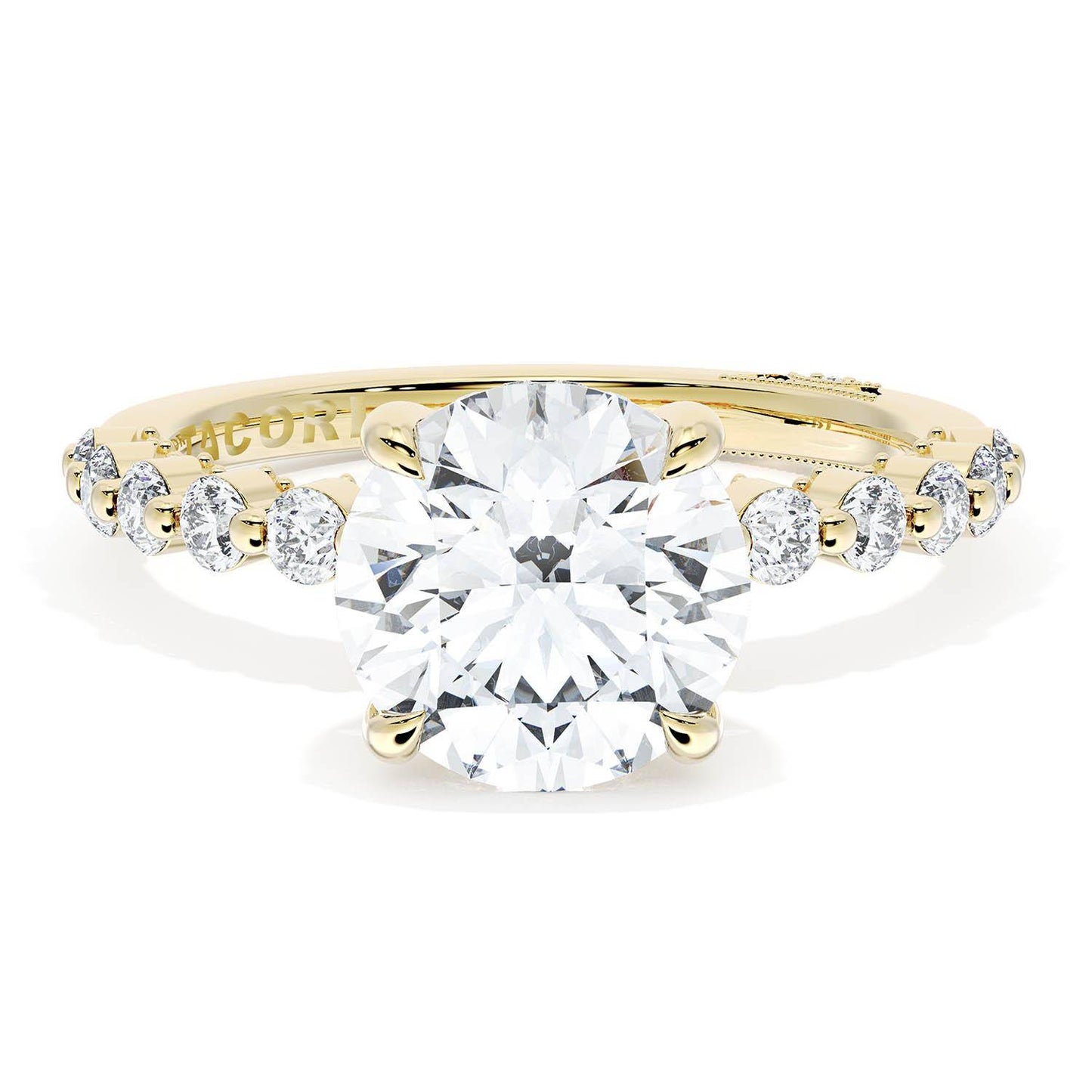 Round Solitaire Engagement Ring