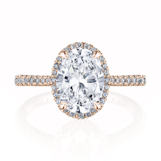 Oval Bloom Engagement Ring