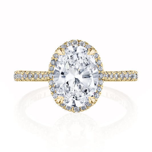 Oval Bloom Engagement Ring