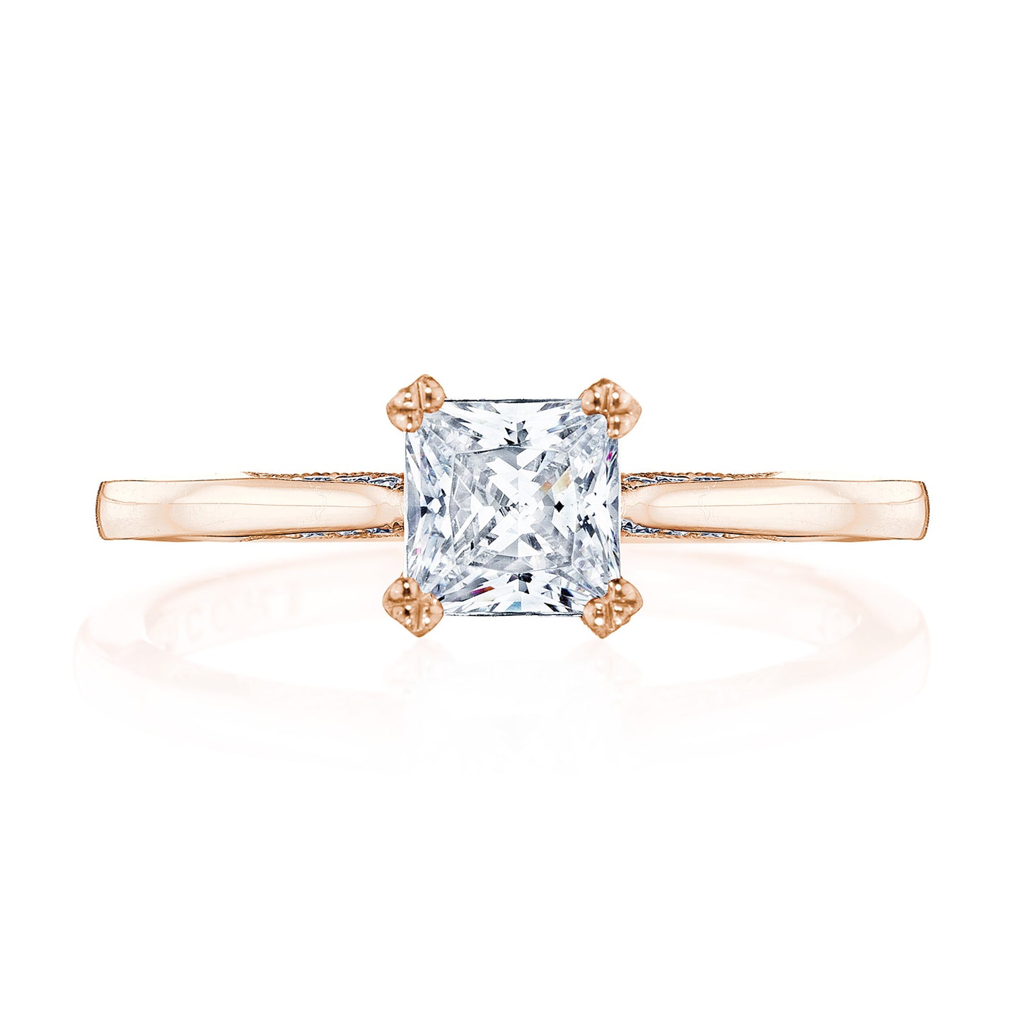 Princess Solitaire Engagement Ring