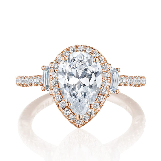 Pear 3-Stone Engagement Ring