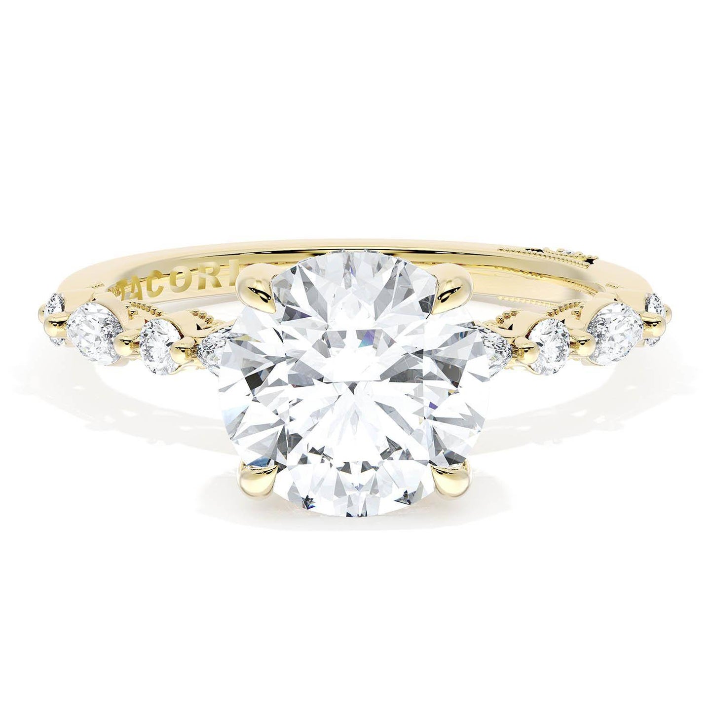 Round Solitaire Engagement Ring