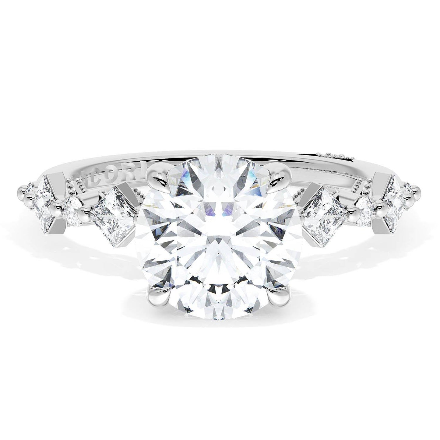 Round Solitaire Engagement Ring