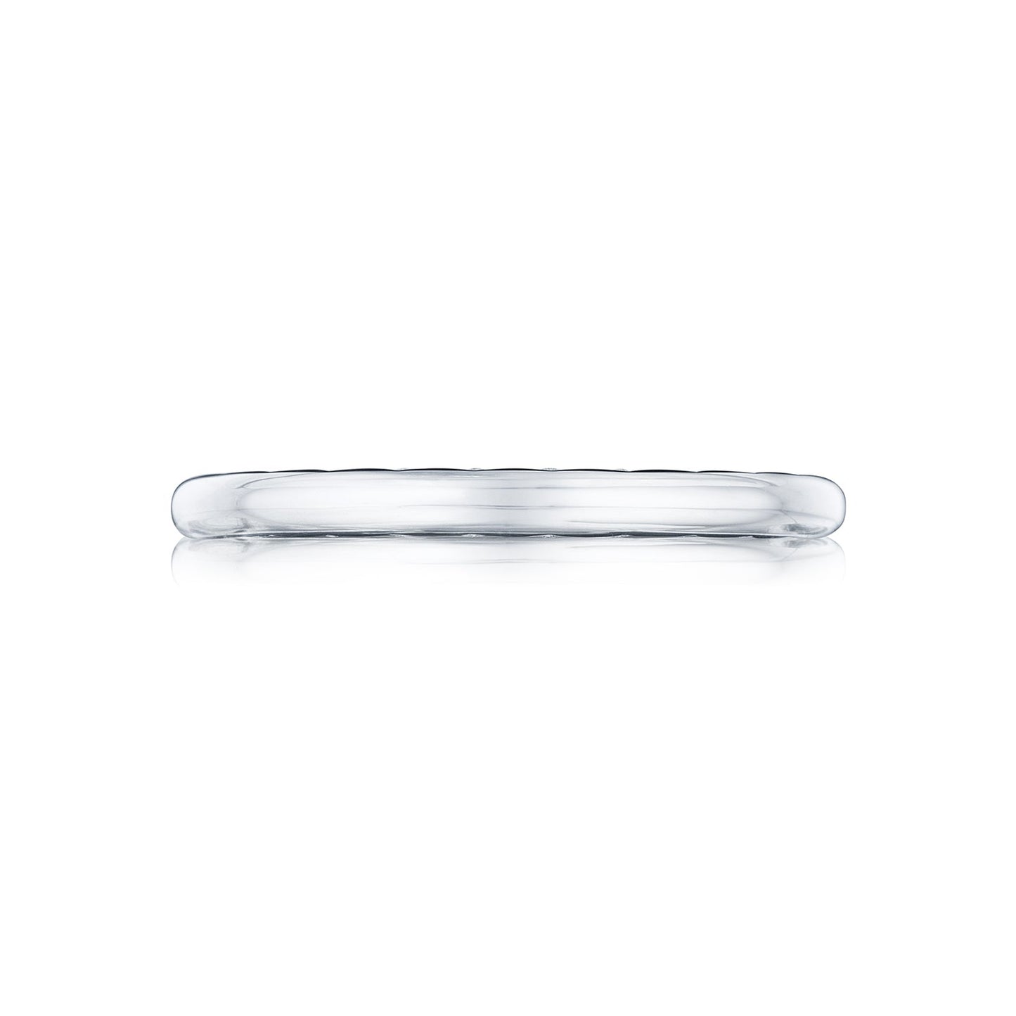 Tacori 18k White Gold Starlit Wedding Band (0.01 CTW)