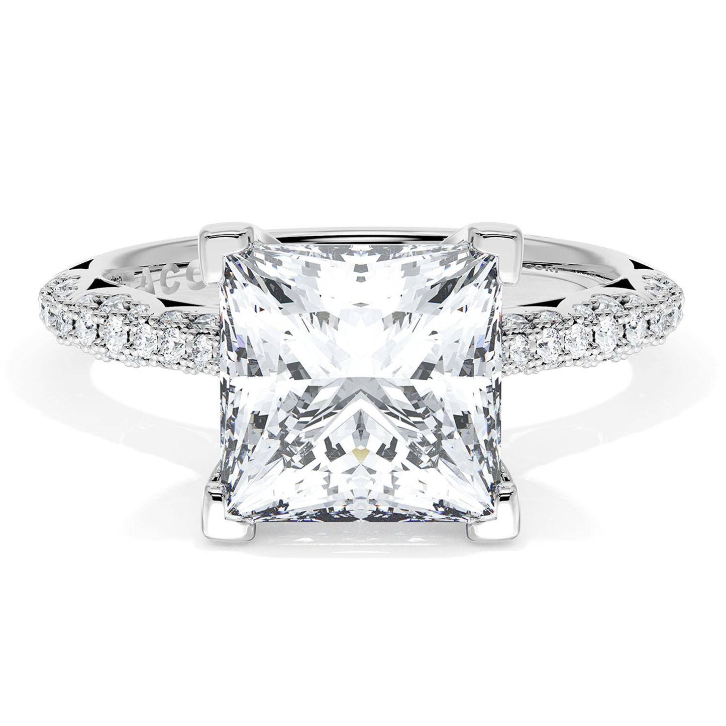 Princess Bloom Engagement Ring