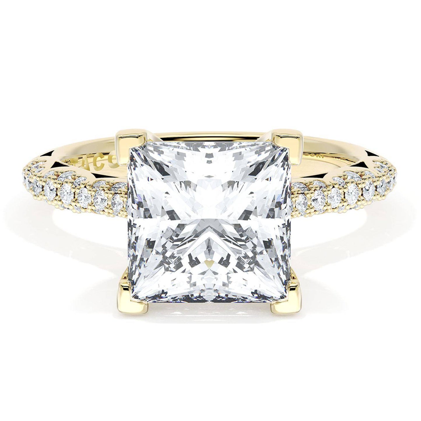 Princess Bloom Engagement Ring
