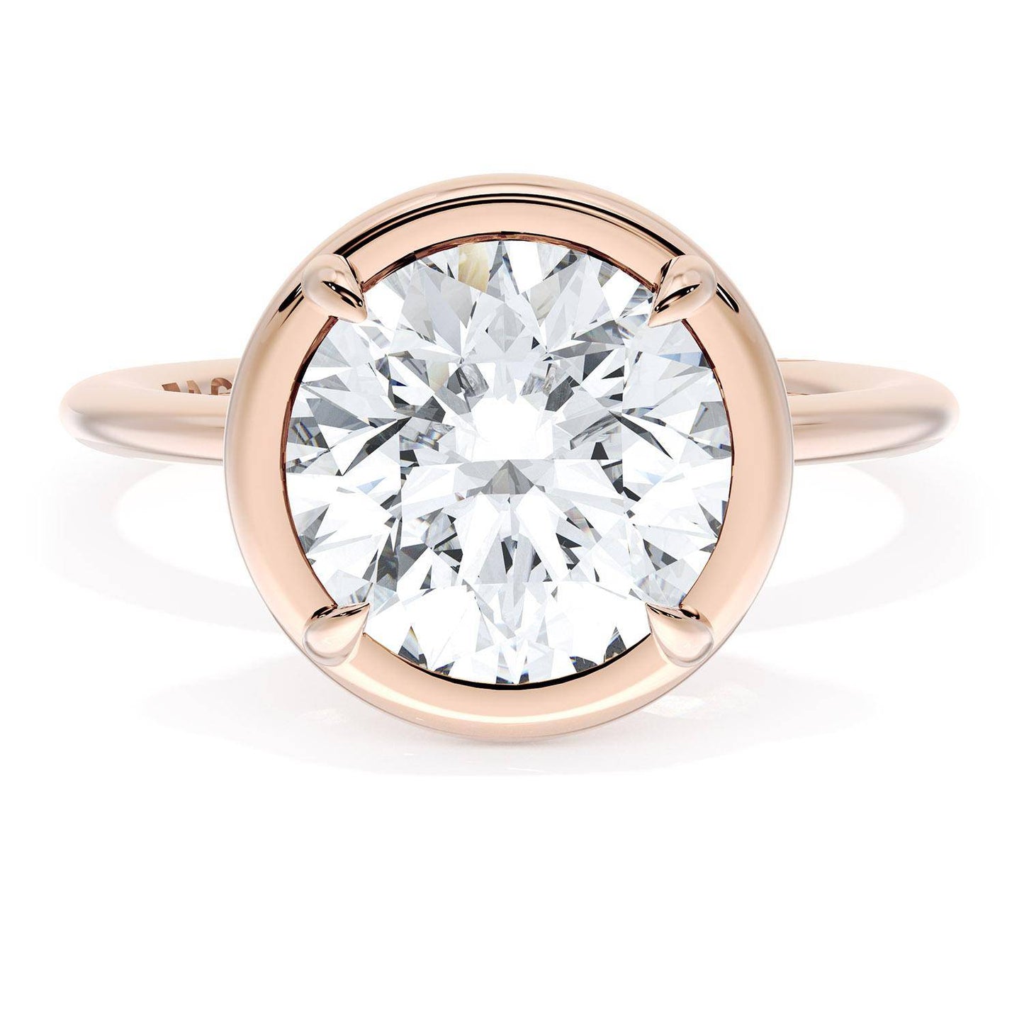 Round Solitaire Engagement Ring