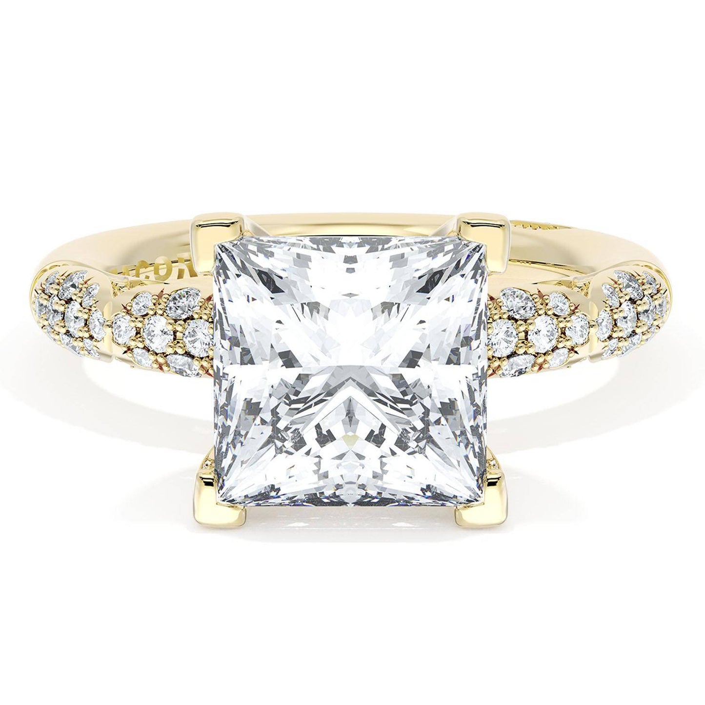 Princess Bloom Engagement Ring