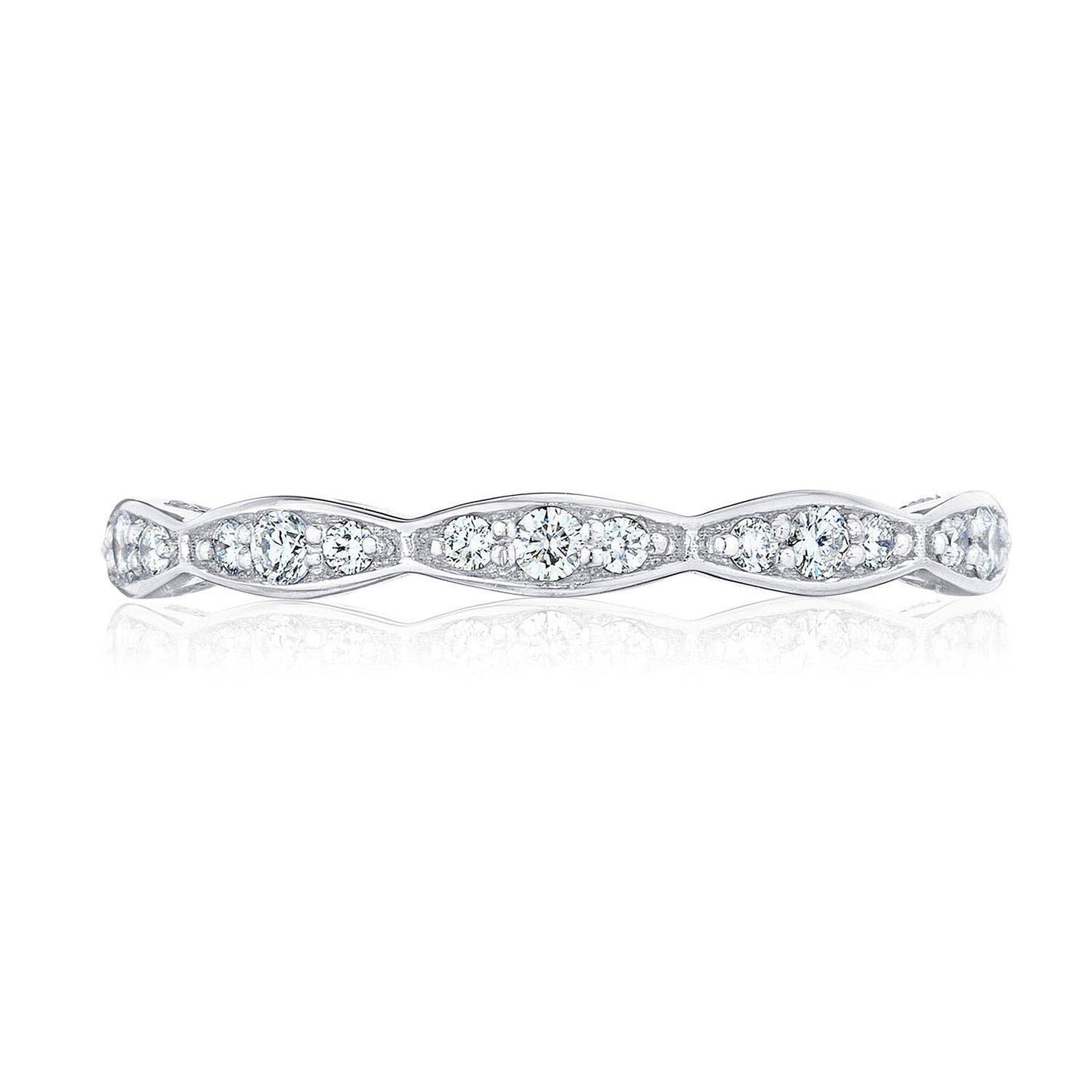 Marquise Design Wedding Band - 2.5mm