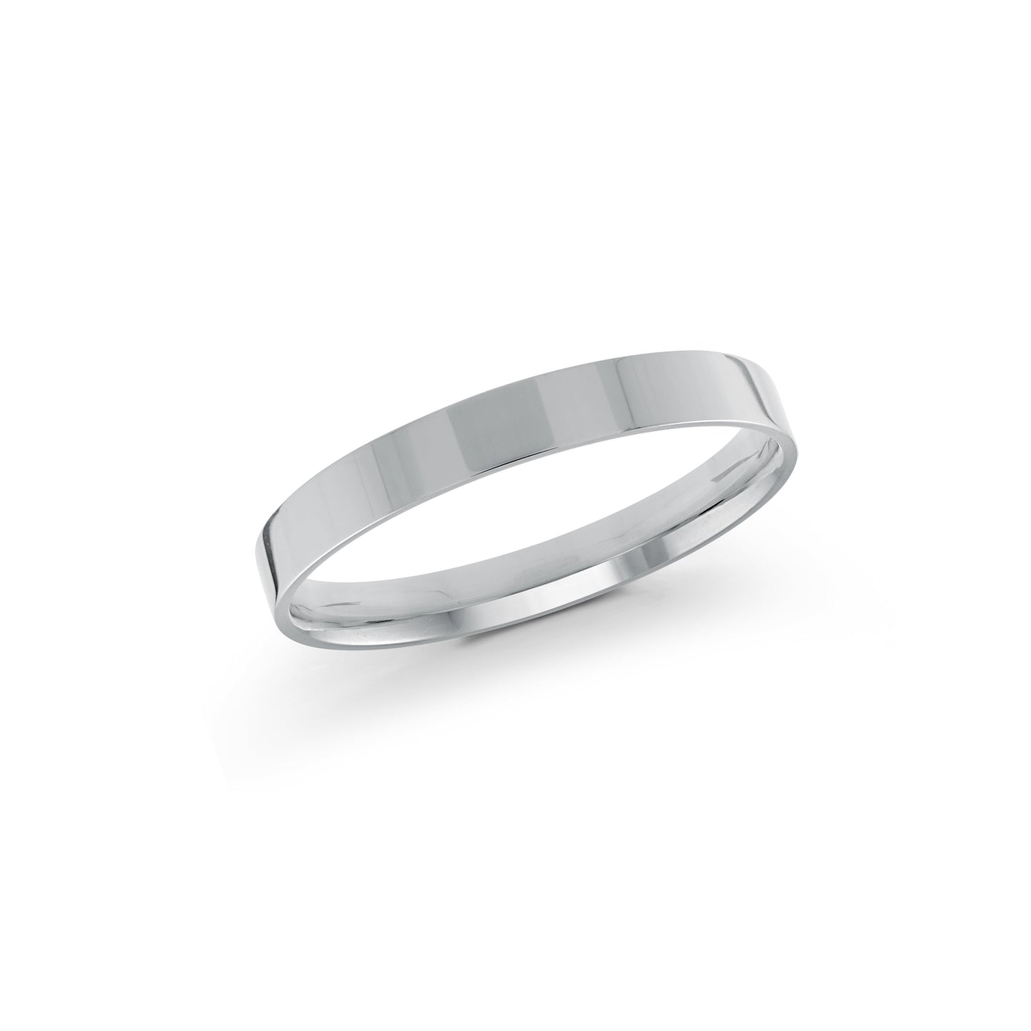 Malo White Gold Men's Wedding Band 2mm J-104-02WG