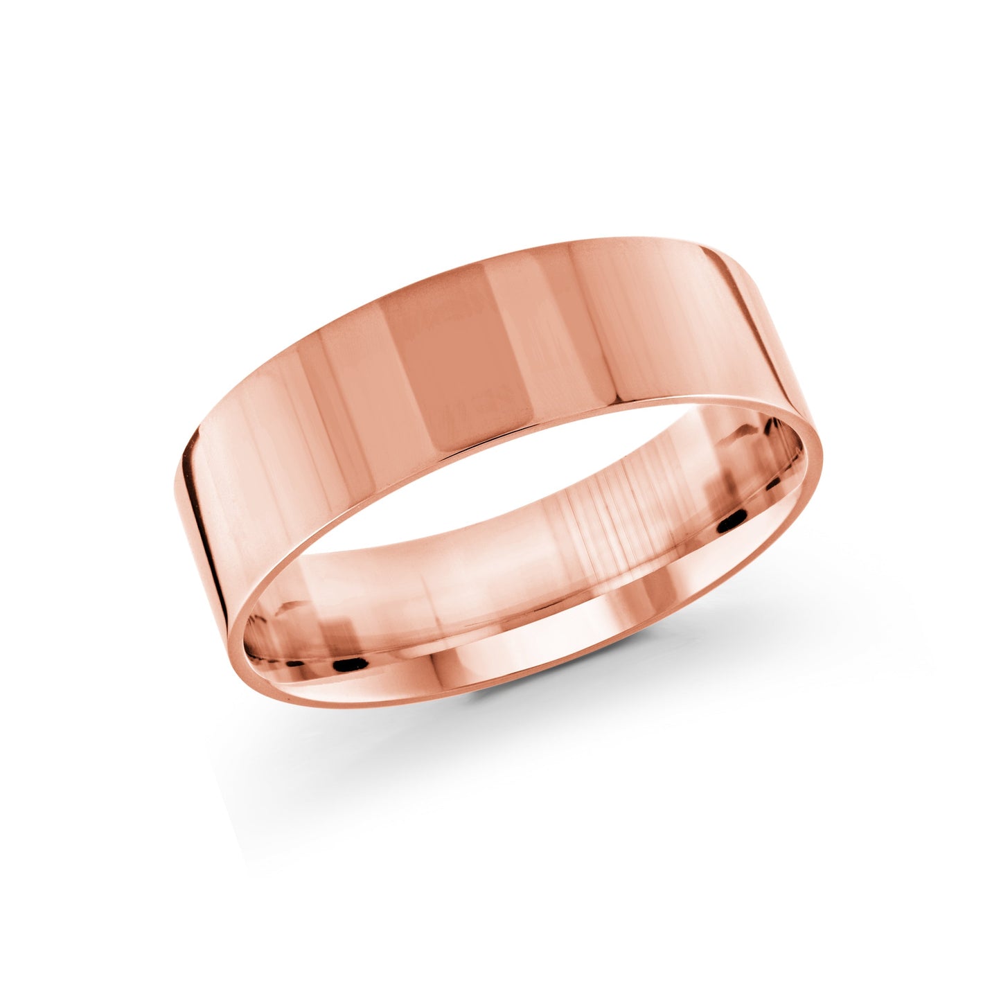 Malo White Gold Men's Wedding Band 7mm J-104-07WG