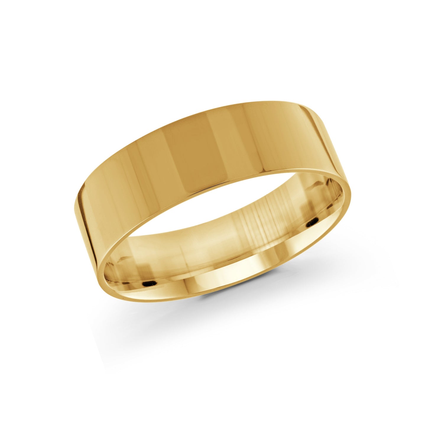 Malo White Gold Men's Wedding Band 7mm J-104-07WG