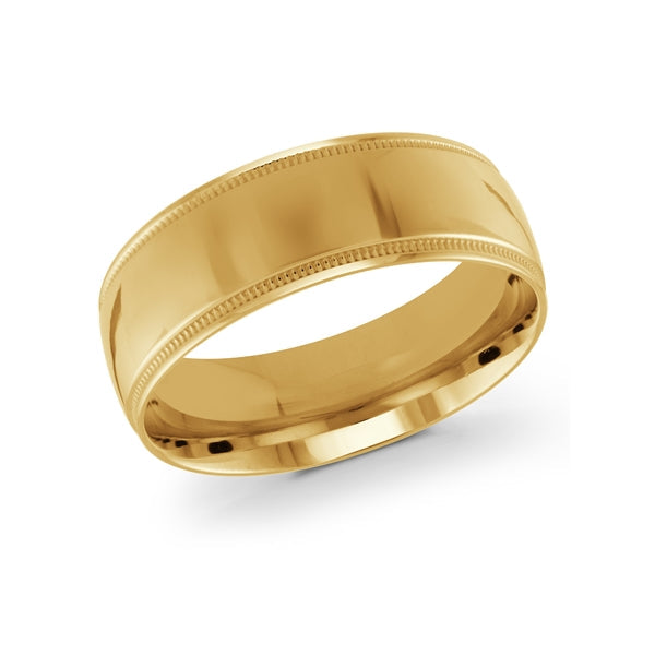 Malo White Gold Men's Wedding Band 8mm J-211-08WG