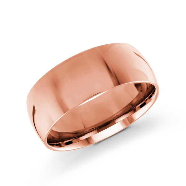 Malo White Gold Men's Wedding Band 8mm J-217-08WG