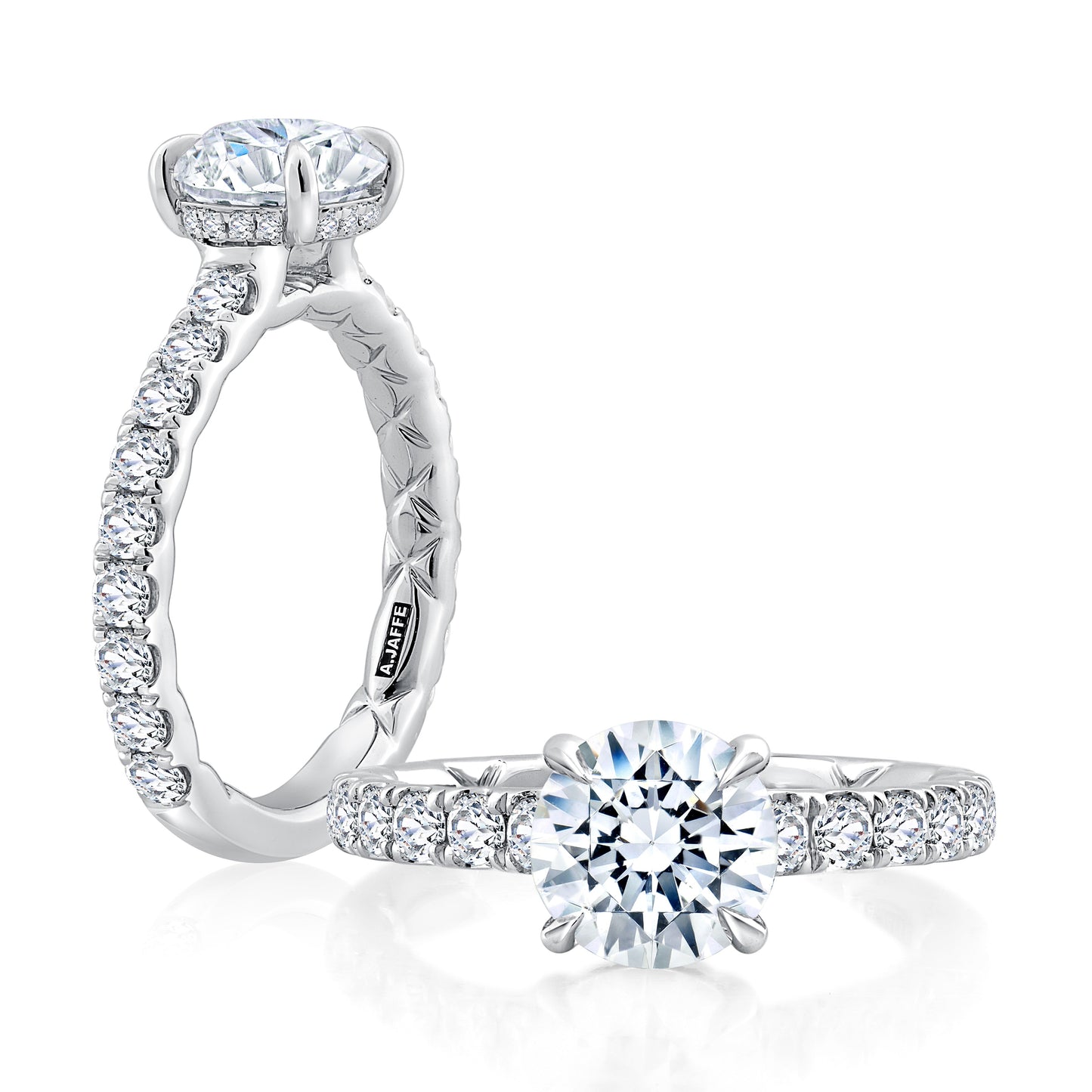 A.JAFFE Classics™ Collection Engagement Ring ME1865BQ/489
