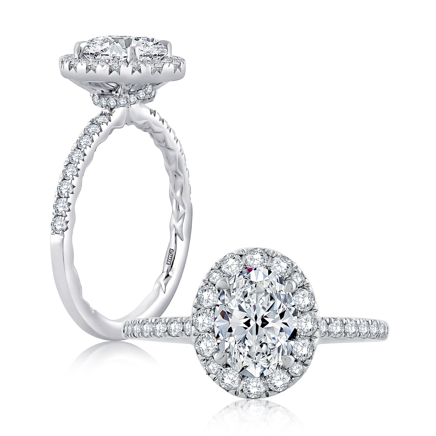 A.JAFFE A.JAFFE Quilted Engagement Rings ME2168Q ME2168Q/126