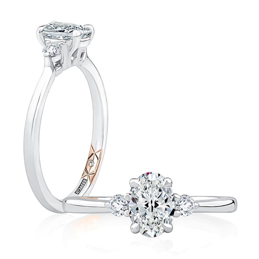 A.Jaffe Solitaire Engagement Ring MECOV2542/136B