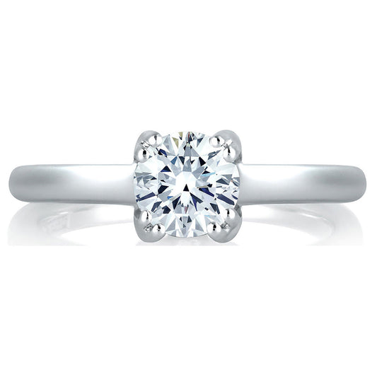 A.Jaffe Split Prong Classic Solitaire Engagement Ring MES096/52