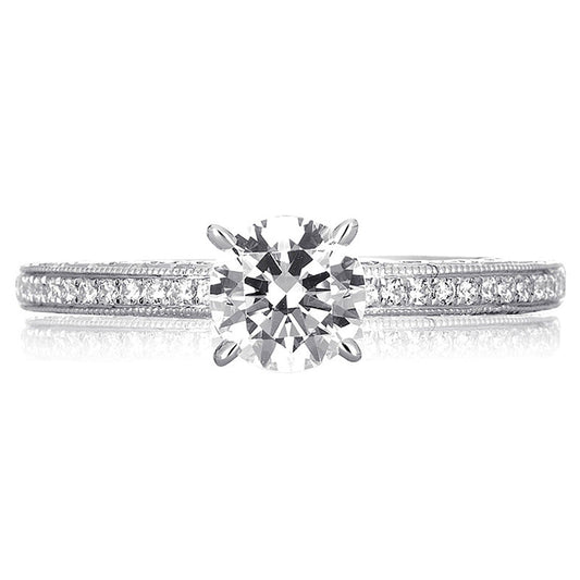 A.Jaffe Intricate Gallery Detail Diamond Engagement Ring MES381/101