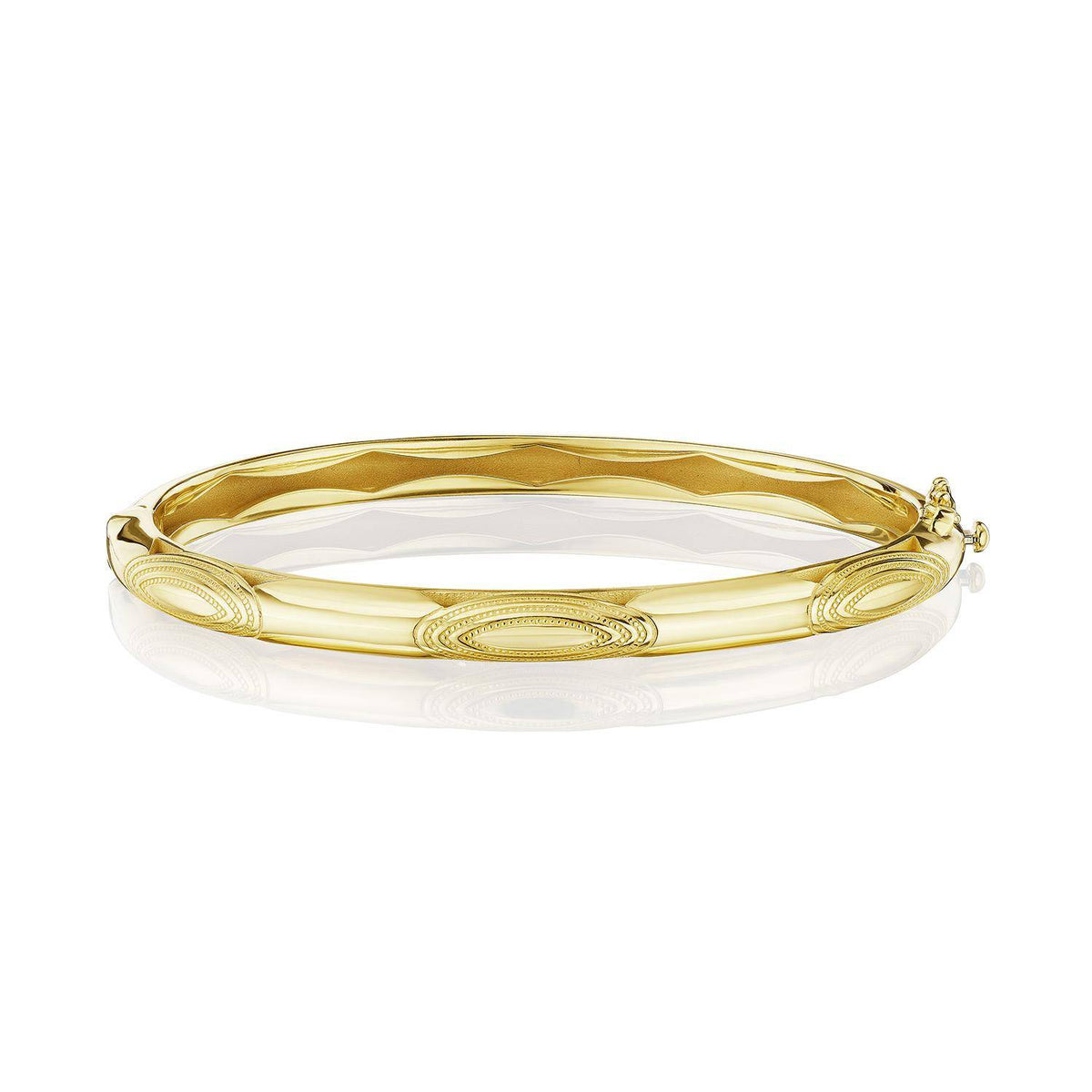 Bangle, Pulse Milgrain, 5.5mm
