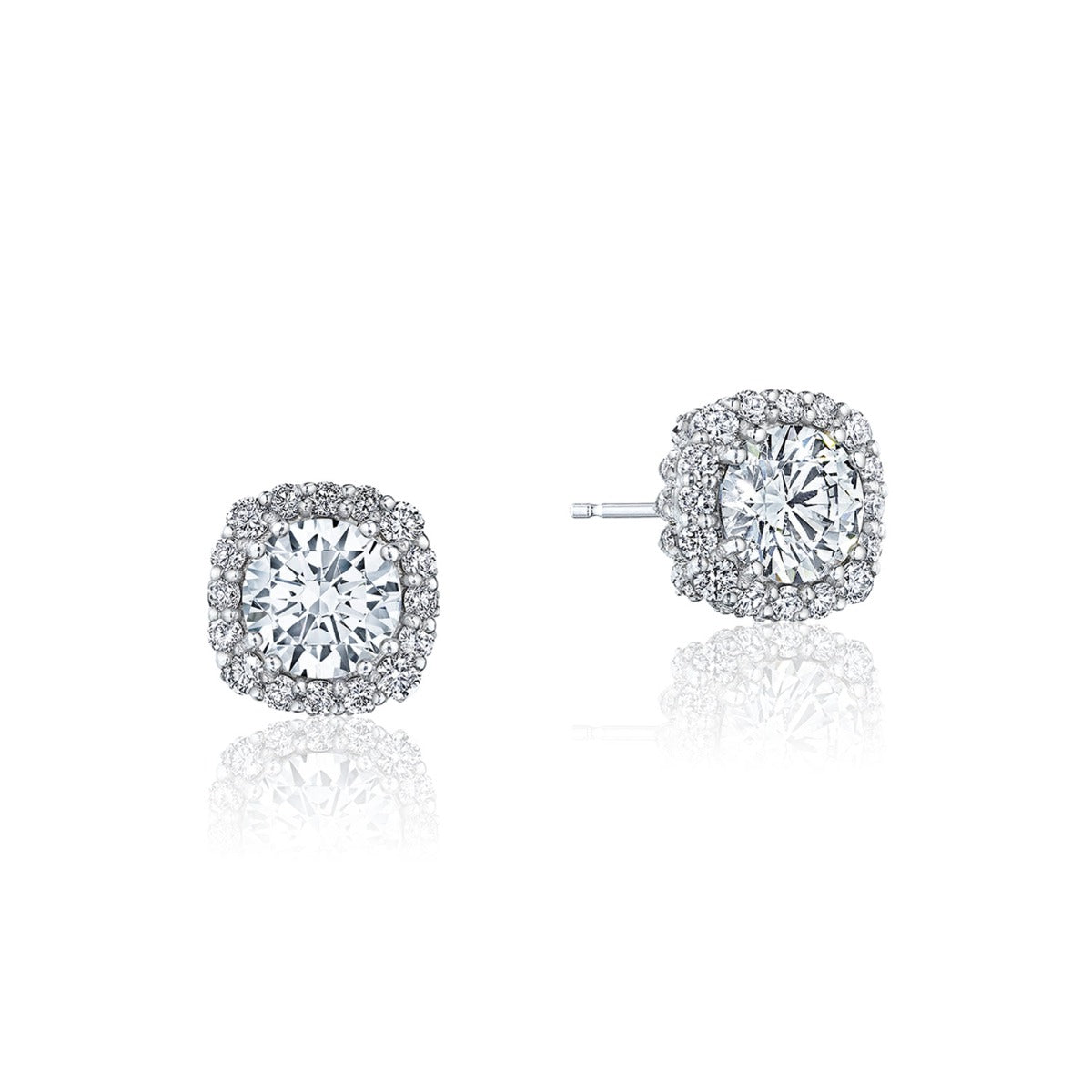 Full Bloom Diamond Stud Earrings