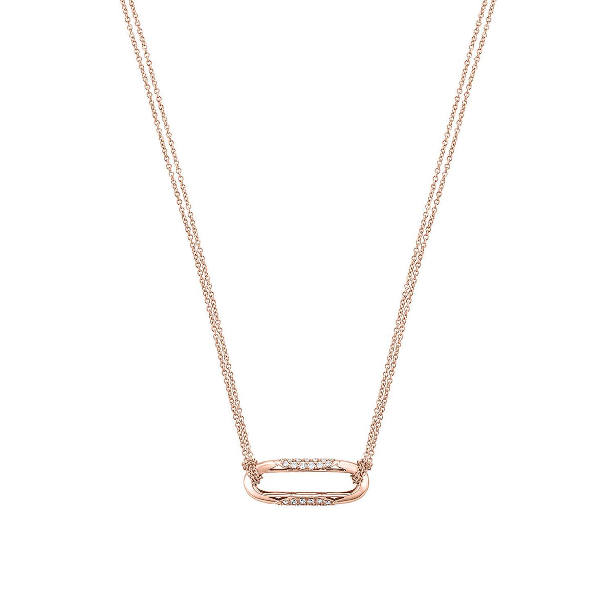 Link Pendant, Diamond