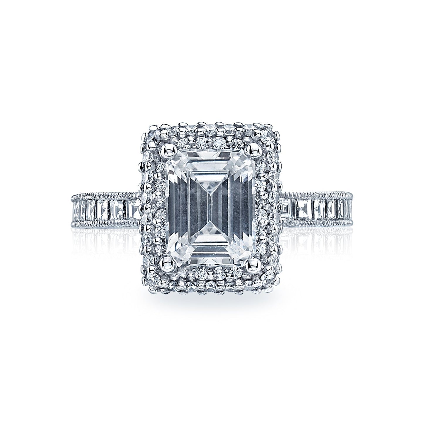 Tacori Blooming Beauties White Gold Engagement Ring Setting (0.89 CTW)