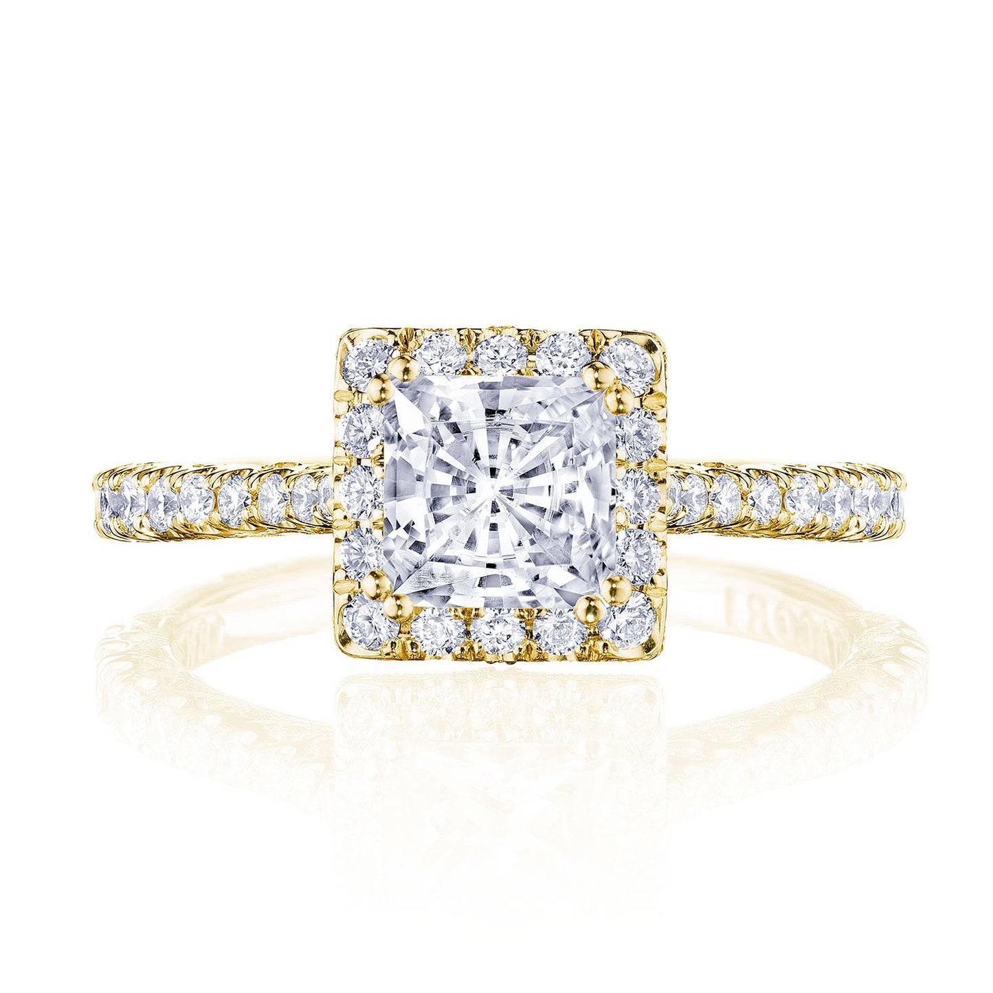 Princess Bloom Engagement Ring