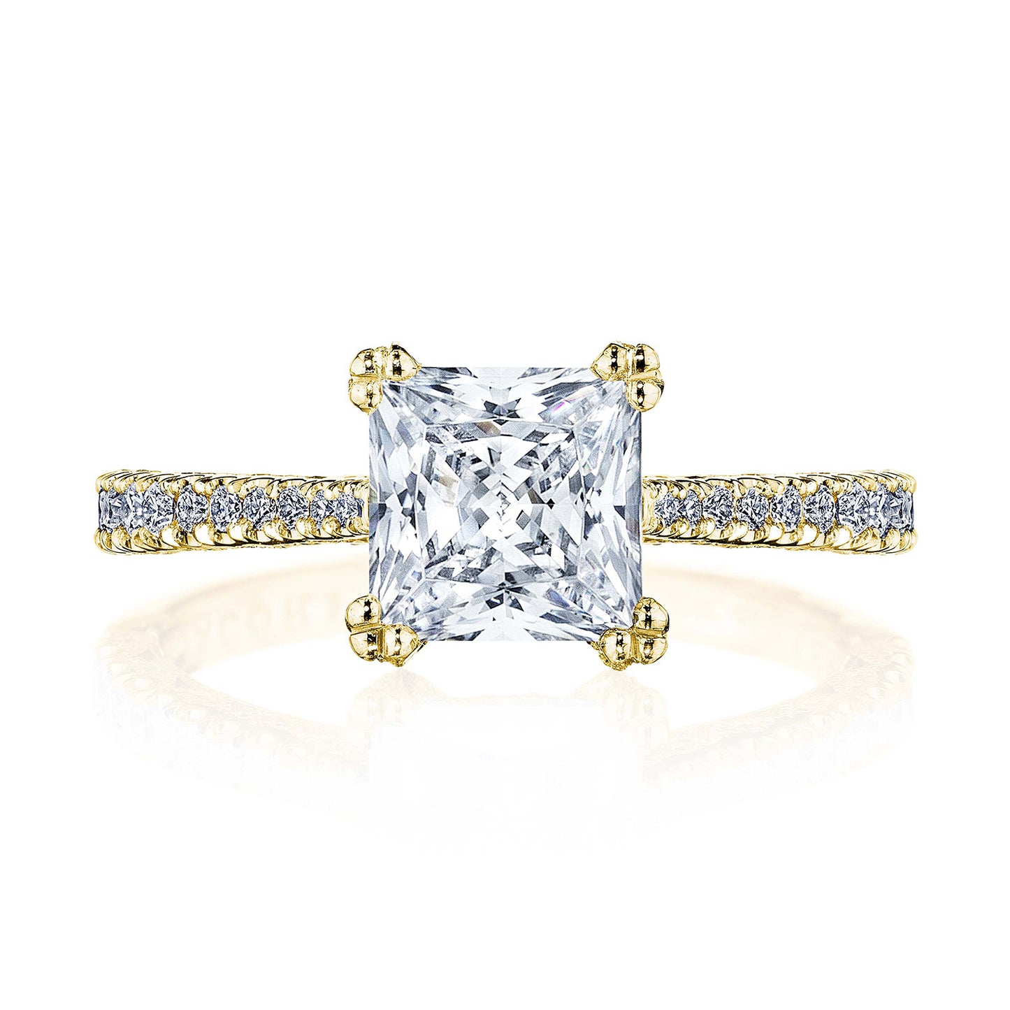 Princess Solitaire Engagement Ring