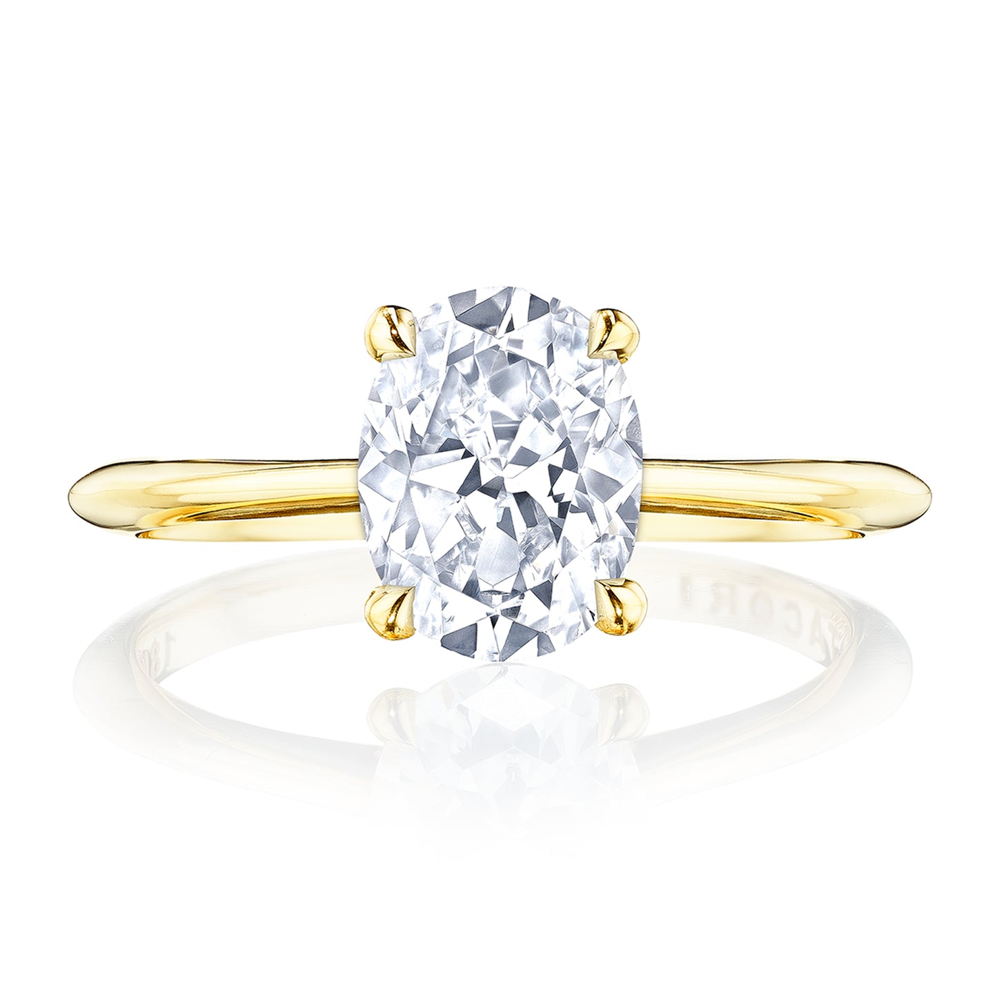 Oval Solitaire Engagement Ring
