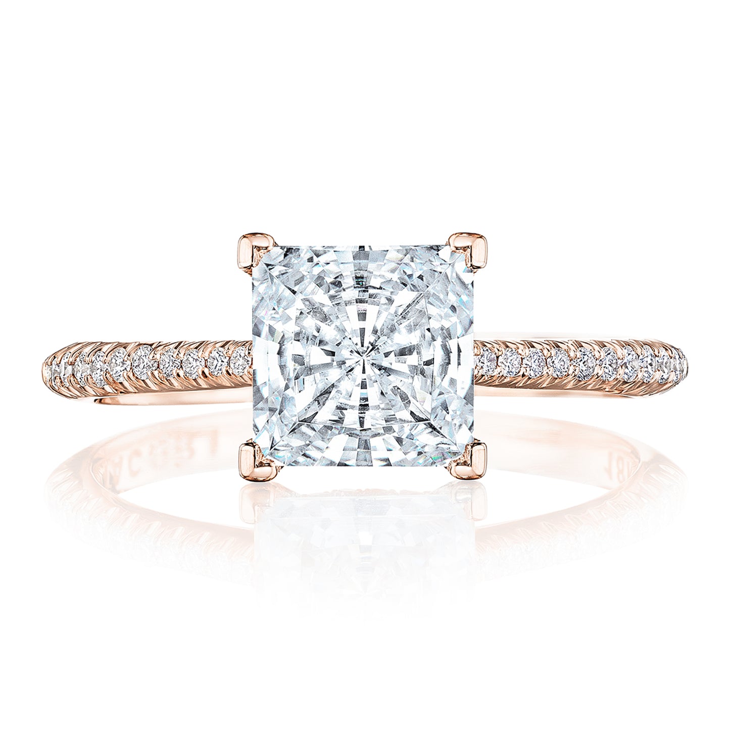 Princess Solitaire Engagement Ring