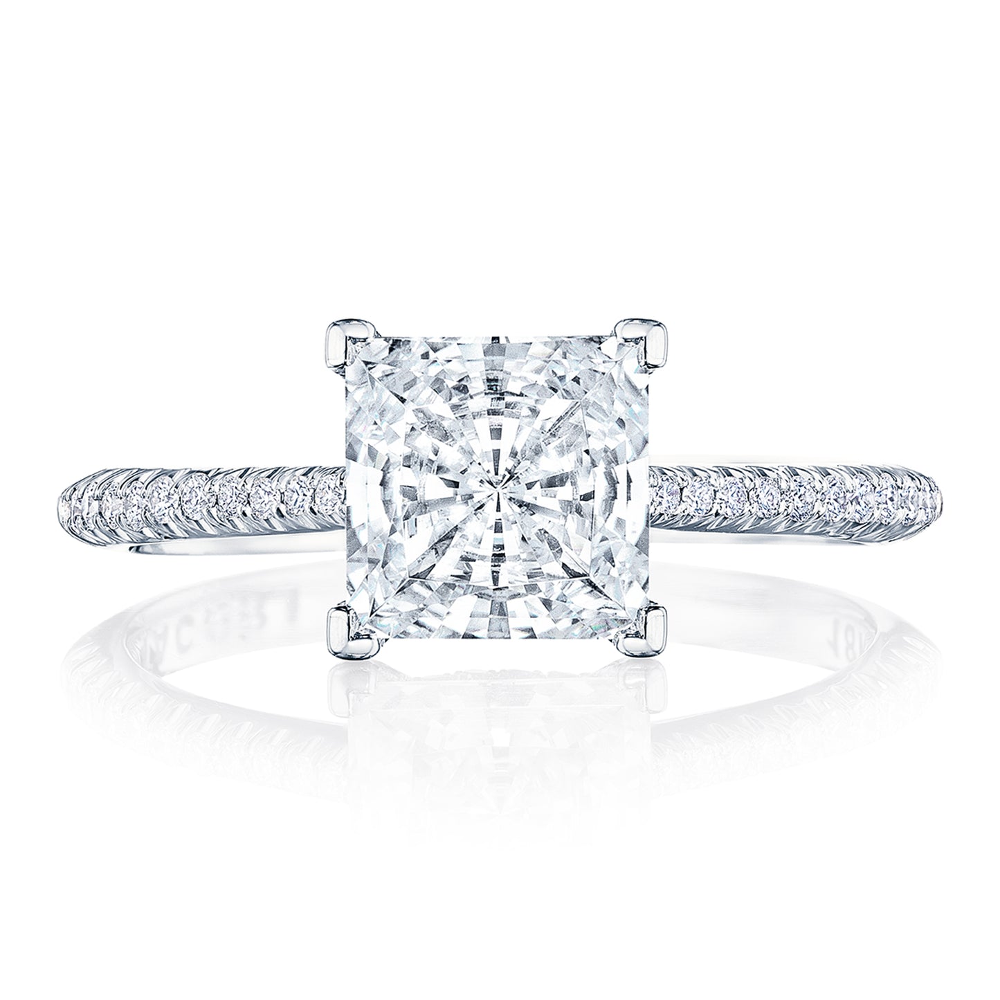 Princess Solitaire Engagement Ring