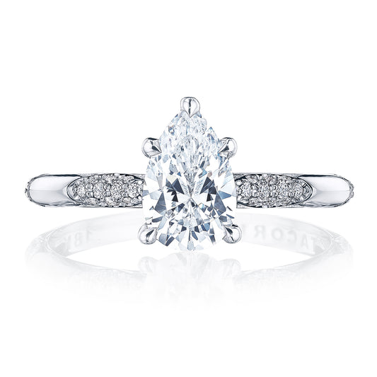 Pear Solitaire Engagement Ring