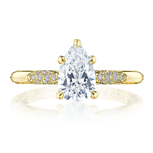 Pear Solitaire Engagement Ring