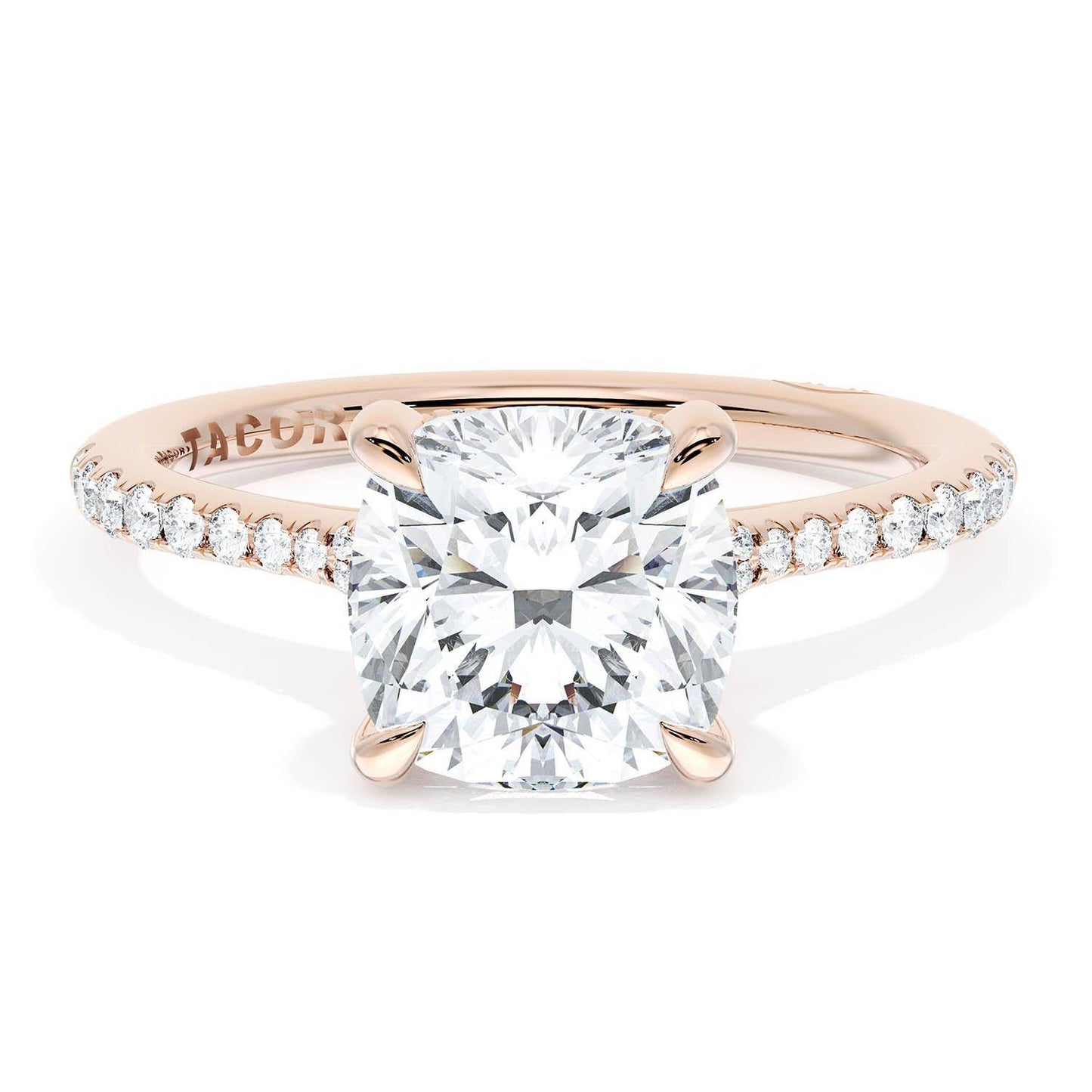 Cushion Solitaire Engagement Ring