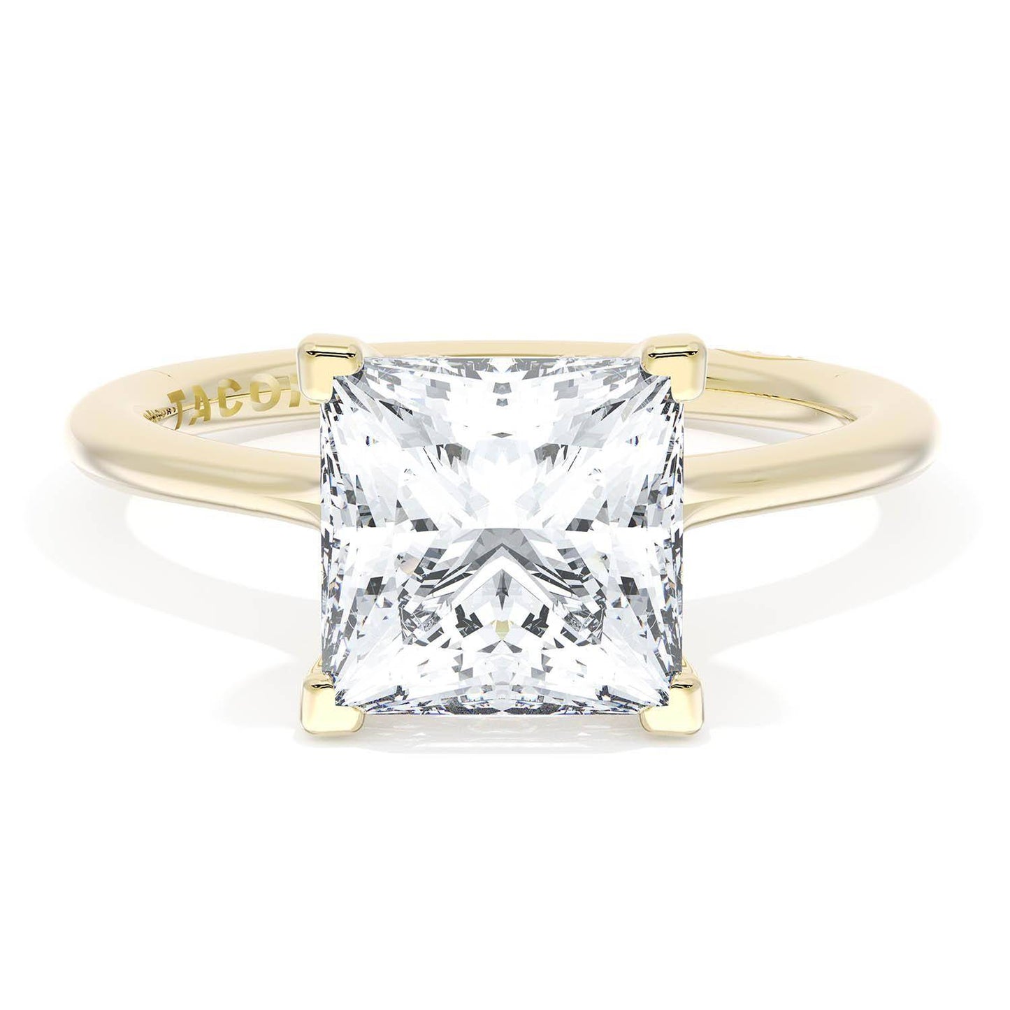 Princess Solitaire Engagement Ring