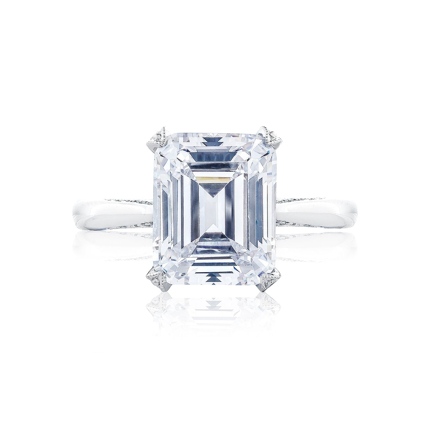 Tacori Platinum RoyalT Engagement Ring Setting (0.22 CTW)