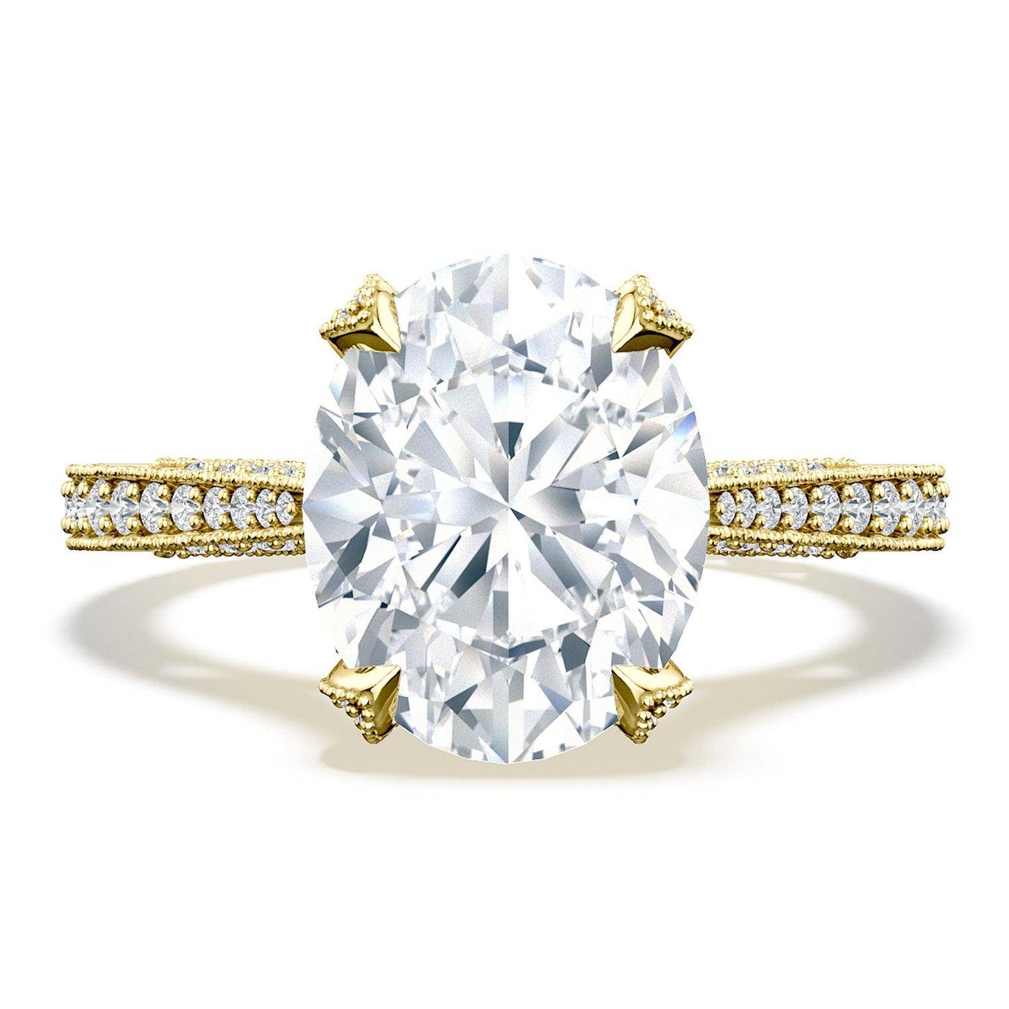 Oval Solitaire Engagement Ring