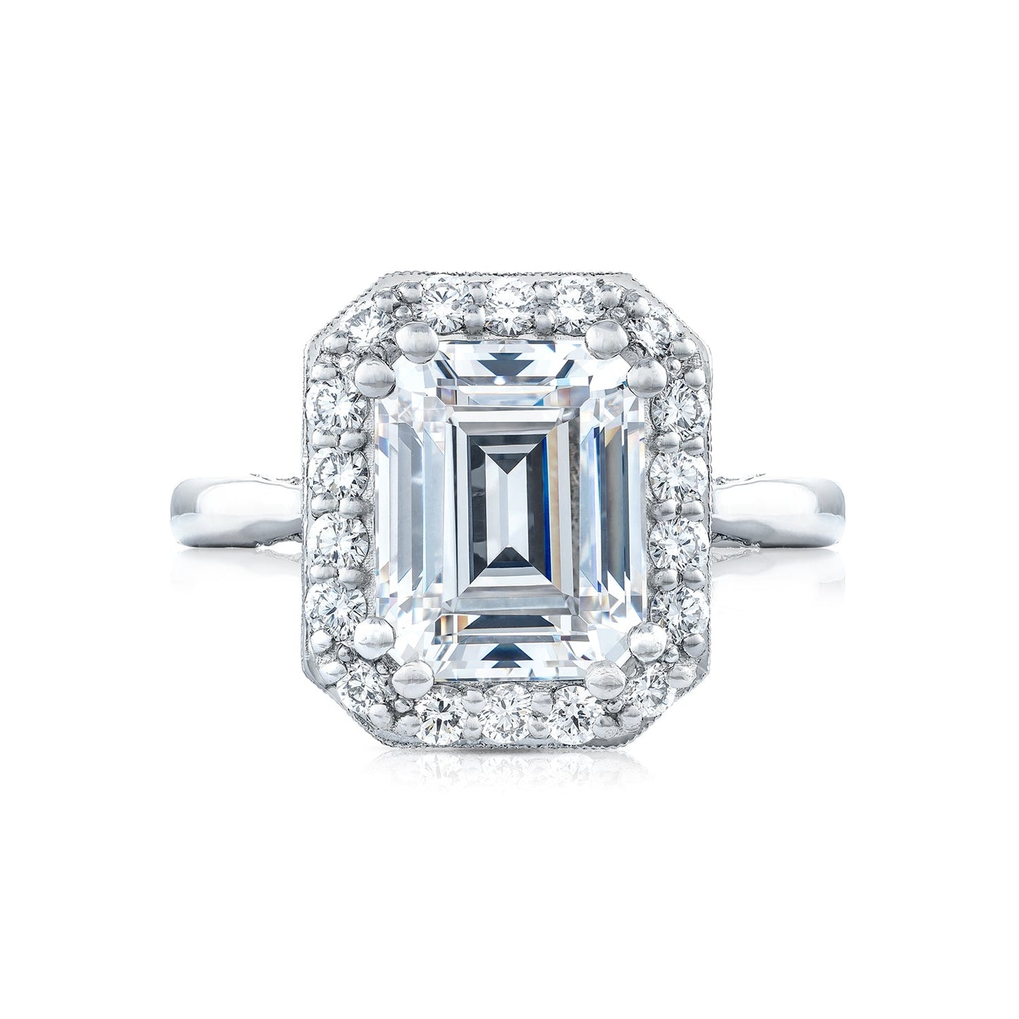 Tacori Platinum RoyalT Engagement Ring Setting (0.78 CTW)