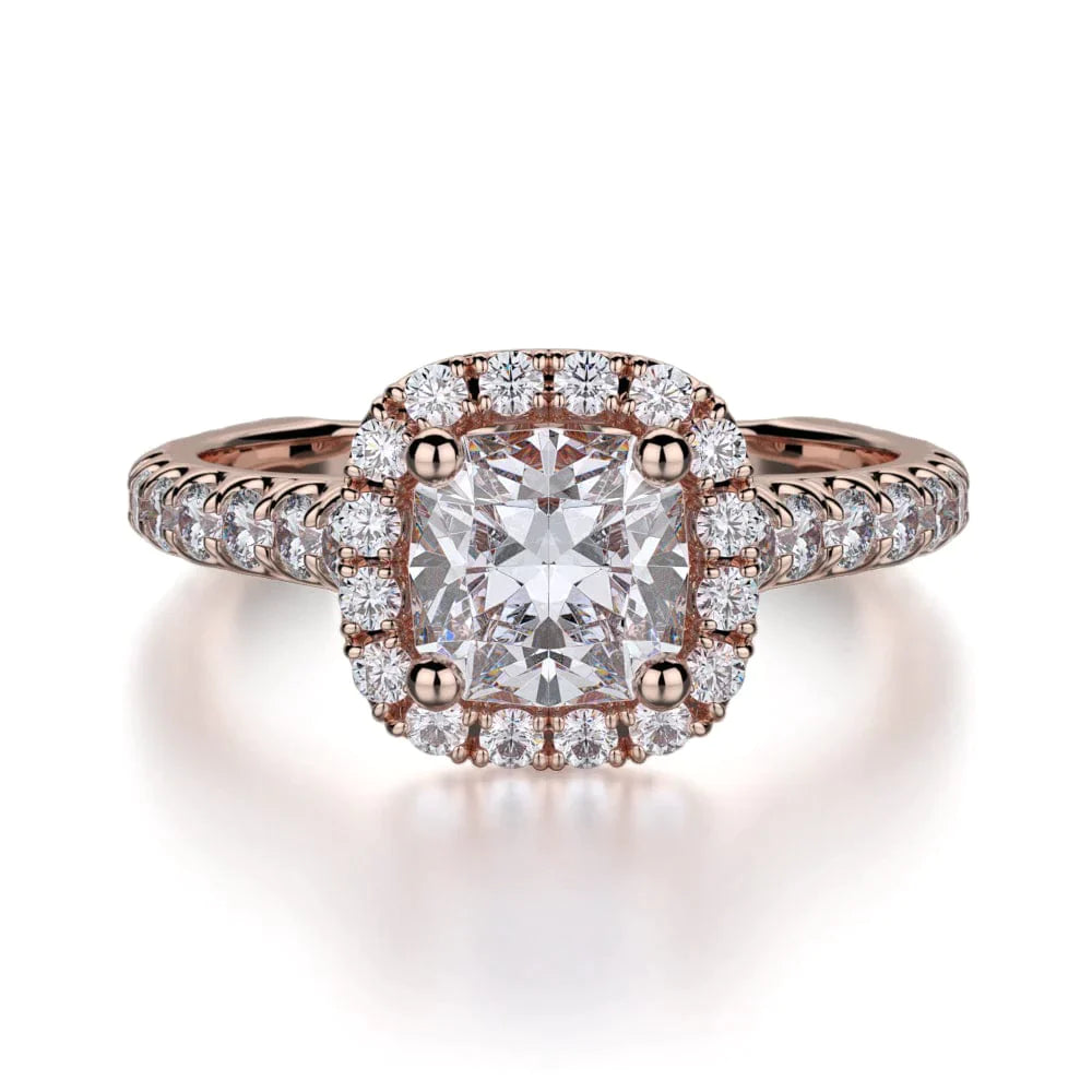 MICHAEL M Engagement Rings 18K Rose Gold Europa R559-1 R559-1RG