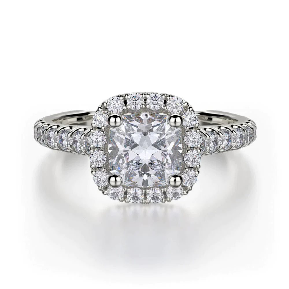 MICHAEL M Engagement Rings 18K White Gold Europa R559-1 R559-1WG