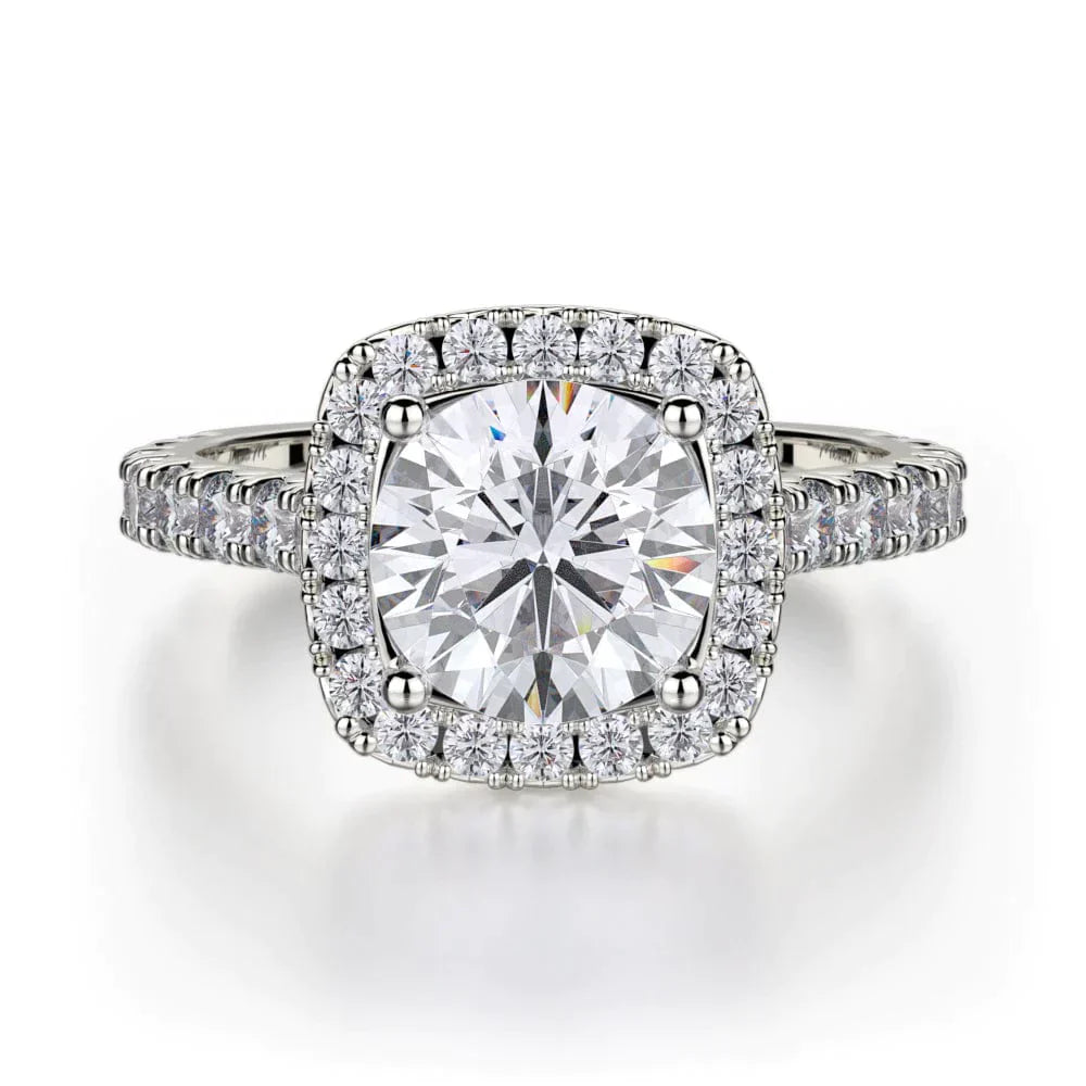 MICHAEL M Engagement Rings 18K White Gold Monaco R615-1.5 R615-1.5WG