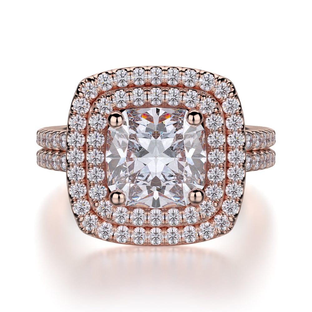 MICHAEL M Engagement Rings Rose Gold Europa R560-2 R560-2RG