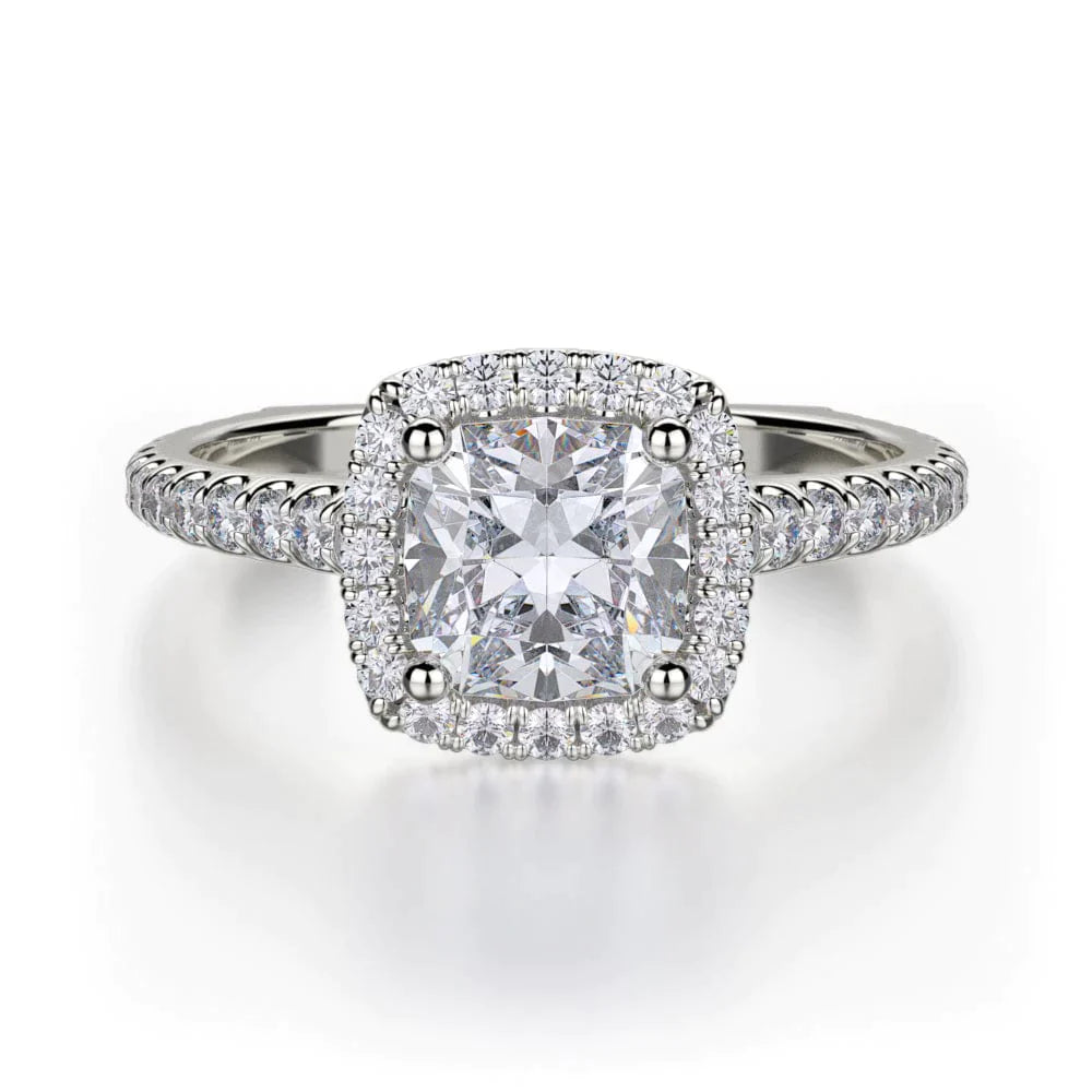 MICHAEL M Engagement Rings White Gold Europa R559S-1 R559S-1WG
